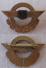 DDR Abzeichen VEB Kraftverkehr Dresden für unfallfreies Fahren in Gold(106664)