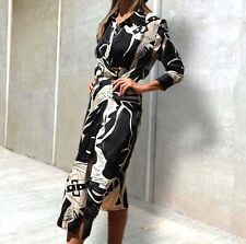 ZARA KLEID MIDIKLEID