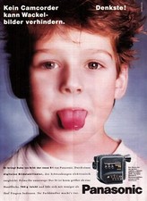 3w21050/ Alte Reklame aus 1991 – Panasonic Camcorder