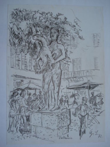 Vallauris marktplatz picasso - marktplatz,