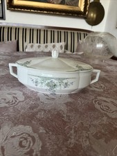 suppenterrine mit deckel weiß