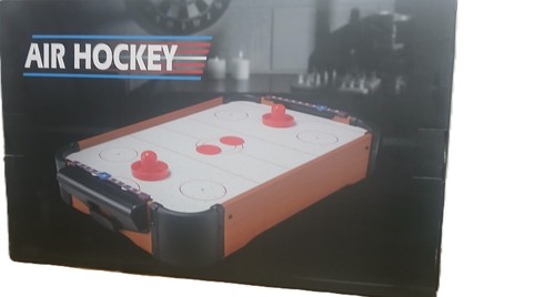 Mini tischspiel air hockey - tischspiel, air-hockey