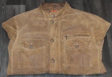 Chevirex VINTAGE SUEDE LEATHER JACKET Lederjacke Wildleder Jacke Herren Größe L