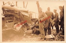 Deutscher LKW VOMAG Unfall bei