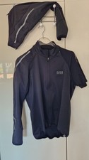 GORE BIKE WEAR Jacke Weste Windstopper Zip Off Ärmel Softshell schwarz Gr. L