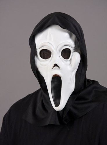 Maske phantom mit kapuze - phantom,