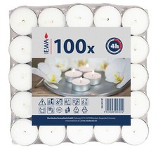 Teelichter Weiß Ewa 400