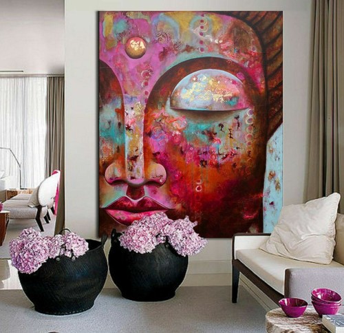 Xxl leinwand bild buddha - xxl-leinwand-bild,