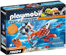 PLAYMOBIL  70004 Top Agents Spy Team Underwater Wing - Unterwasser Motor