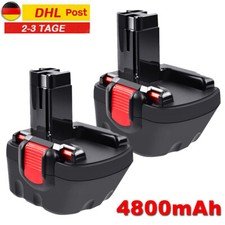2x 12V 4800mah Akku Für Bosch BAT043 BAT045 PSR 1200,PSR 12-2,PSR 12,PAG 12V VE-