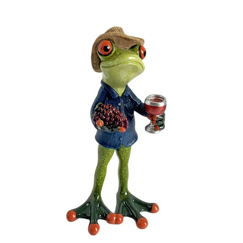 Dekofigur froschhausen frosch - froschhausen,