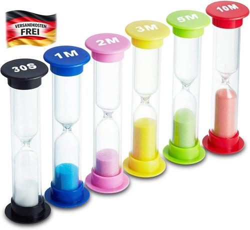 Stück sanduhr für kinder - sanduhr,