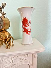 Meissen Vase Standenvase Roter
