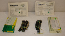 Minitrix 14978 Doppelte Kreuzungsweiche + Minitrix 14937 Weiche rechts in OVP!