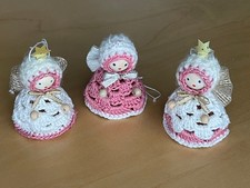 🎀 3 sehr süße Engel / Weihnachten / Deko / Dekoration / Schutzengel /Handarbeit