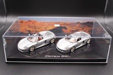 MINICHAMPS++Porsche Carrera GT Double Set Silber+#WAP02010314++RAR OVP 1:43