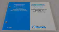 Betriebsanleitung Webasto