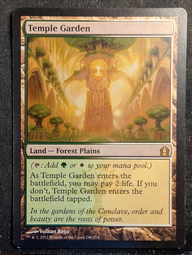 Temple garden return to - -,