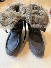 Damen Winter Wildleder