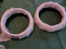 Trabant 600/601 Barkas B 1000 IFA Lampenringe Chrom original DDR 2 Stück OVP