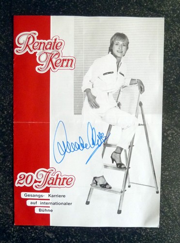 Renate kern signierte orig - kern,