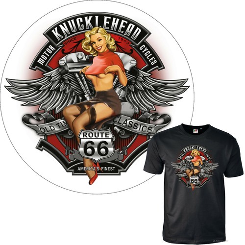 Shirt biker motor - biker, usa