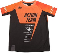 Cube Kinder Junior Fahrrad MTB Trikot Jersey Kurzarm Funktionsshirt Gr S 110/116