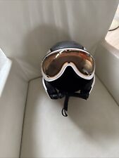 Hochwertiger Marken-Kinderskihelm (Slokker) mit Integralvisier Gr. 57/59