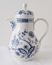 Kaffeekanne "Friederike", Seltmann Weiden, Alt Dresden blau (Zwiebeldekor)