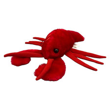 Clowntoys Plüschtier Stofftier Hummer Lobster Anhänger Rot Sylt GOSCH Insel 20cm