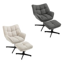 WOLTU Relaxsessel mit Hocker