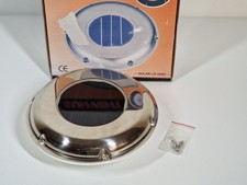 Lilie Solar-Ventilator Extraflach Chrom Wohnmobil Caravan Zubehör Lüfter DEFEKT!