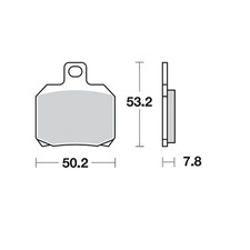 Moto-Master Bremsbelag RoadPRO