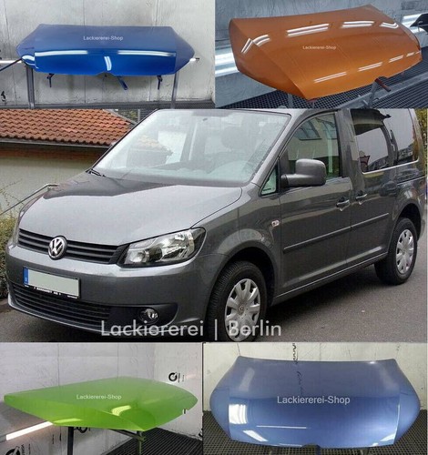 Motorhaube lackiert - lackiert, in