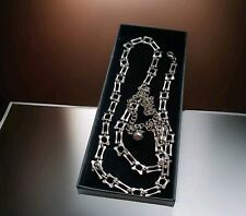 HÜFT Kette Körper Bauchkette filigran "SCHLEIFE" Modeschmuck M3