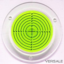 Dosenlibelle Wasserwaage Groß Ø 100 x 14mm Libelle Präzisions Waage Fussplatte