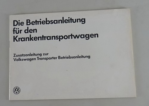 Zusatz betriebsanleitung vw - zusatz,