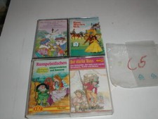 4 x Kinder Märchen Kassetten, siehe Fotos  (C5