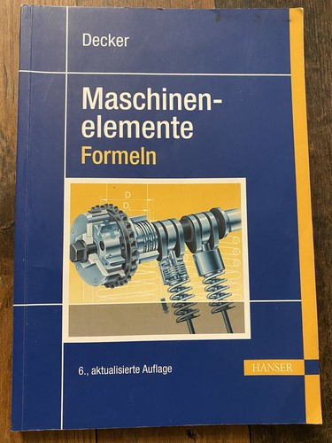 Decker maschinenelemente - decker,