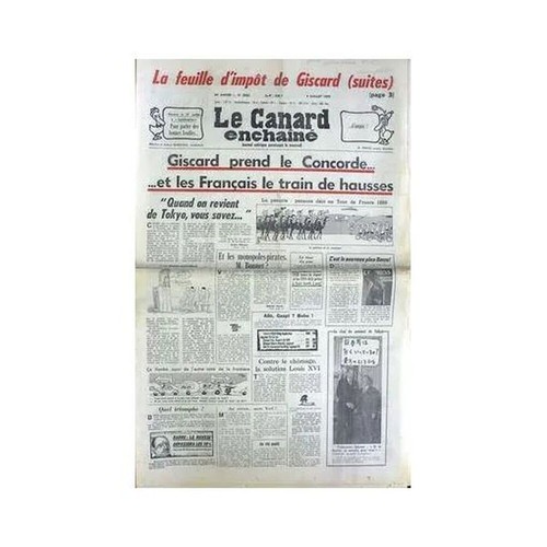 Canard enchaine 3062 - canard,