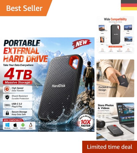 Externe ssd 2tb tragbare - ssd,