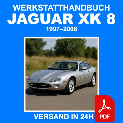 Werkstatthandbuch jaguar 8 - xk,