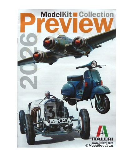 Italeri news prospekt 2026 - news,