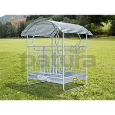 PATURA Pendelkorbraufe Futterraufe für Wild Rotwild Damwild Heuraufe 