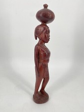 * AFRICA WOODEN SCULPTURE