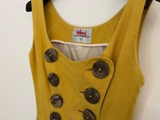 MOTHWURF COUTURE Trachten Mode Gr 34 (XS) Leinen Kleid (NP:799€) *NEU*