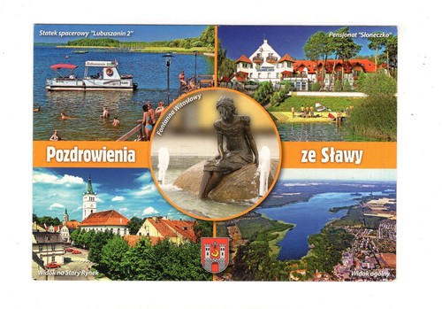 Ansichtskarte slawa polen - slawa,