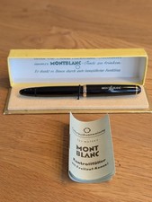Montblanc Füllfederhalter Kolbenfüller 3-42G mit Goldfeder 585 OB