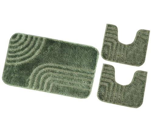 Badteppich parure set teilig - set, 3-teilig