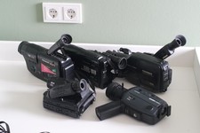 Konvolut: 5 alte Camcorder /